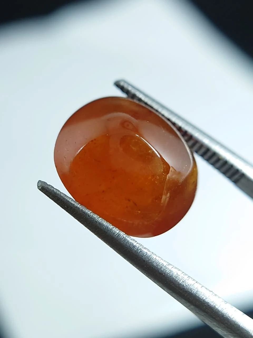9ct Cabochon Faceted Spessartite Garnet from Nigeria — view 2